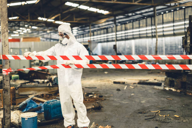 Professional Unattended Death Cleanup technician working in Rutherford, PA